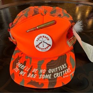 Genuine 100% Good Ole Laid Back Hunting Baseball Hat & Survival Kit